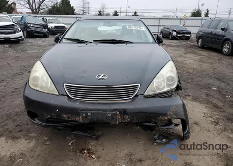 2006 Lexus Es 330 из США, поврежденный, VIN JTHBA30G465152734